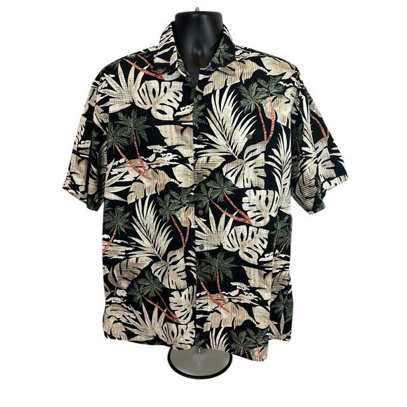 Moda Campia Men’s Hawaiian Button Down Shirt, XL - Picture 1 of 5